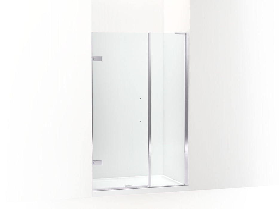 KOHLER K-27715-10L Composed 3/8" pivot door glass and hardware, no handle