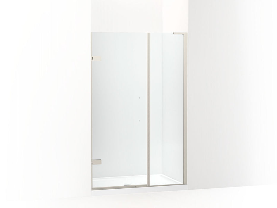 KOHLER K-27715-10L Composed 3/8" pivot door glass and hardware, no handle