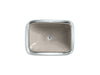 KOHLER K-2773-G3 Inia 20-3/4" rectangular drop-in bathroom sink, no overflow