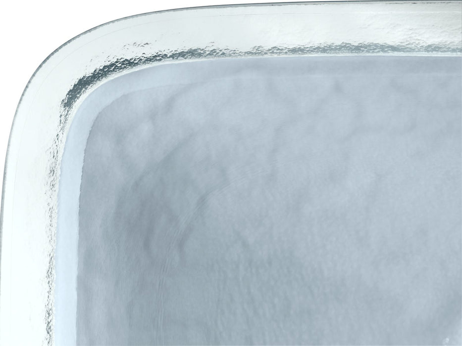 KOHLER K-2773-G1 Inia 20-3/4" rectangular drop-in bathroom sink, no overflow