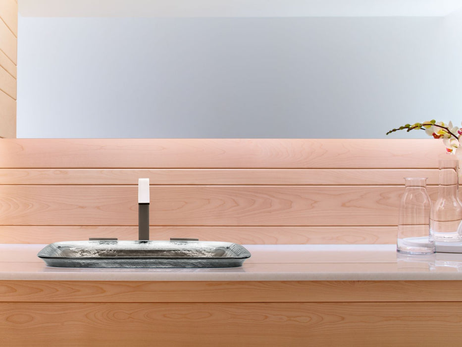 KOHLER K-2773-G2 Inia 20-3/4" rectangular drop-in bathroom sink, no overflow