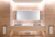 KOHLER K-2773-G2 Inia 20-3/4" rectangular drop-in bathroom sink, no overflow