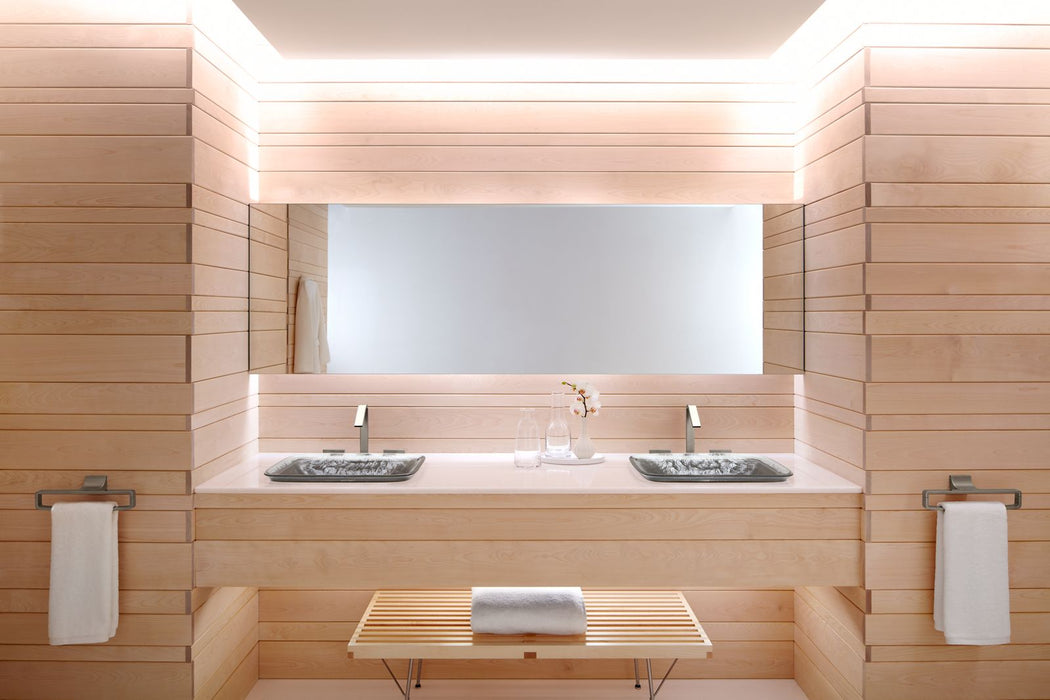 KOHLER K-2773-G7 Inia 20-3/4" rectangular drop-in bathroom sink, no overflow