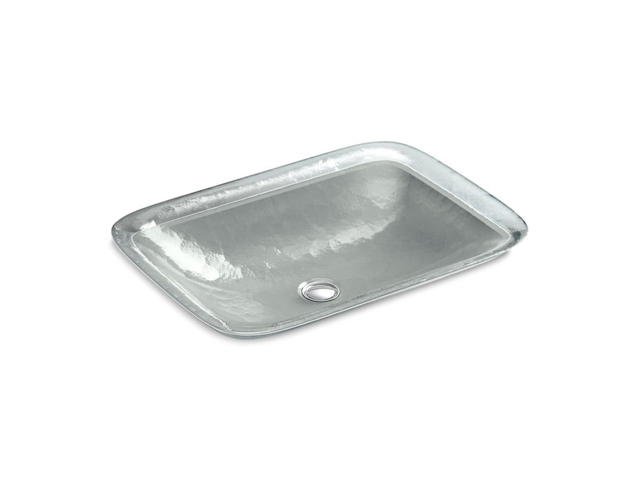 KOHLER K-2773-G8 Inia 20-3/4" rectangular drop-in bathroom sink, no overflow