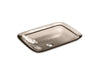 KOHLER Inia 20-3/4" rectangular drop-in bathroom sink, no overflow