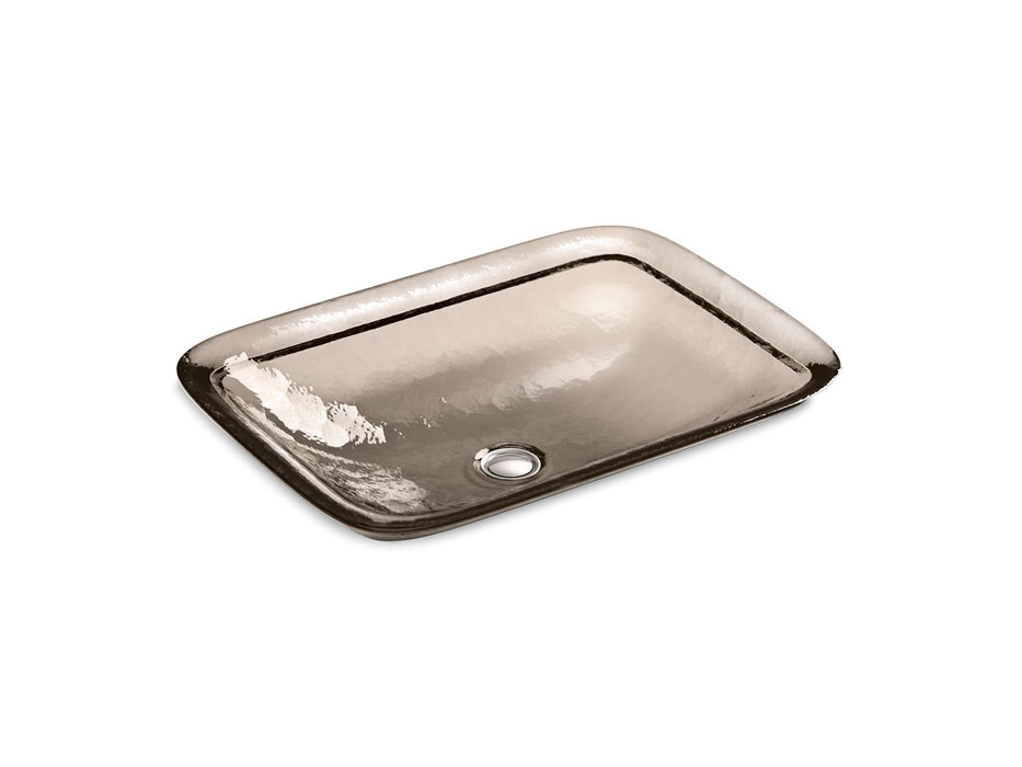 KOHLER Inia 20-3/4" rectangular drop-in bathroom sink, no overflow