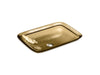 KOHLER Inia 20-3/4" rectangular drop-in bathroom sink, no overflow