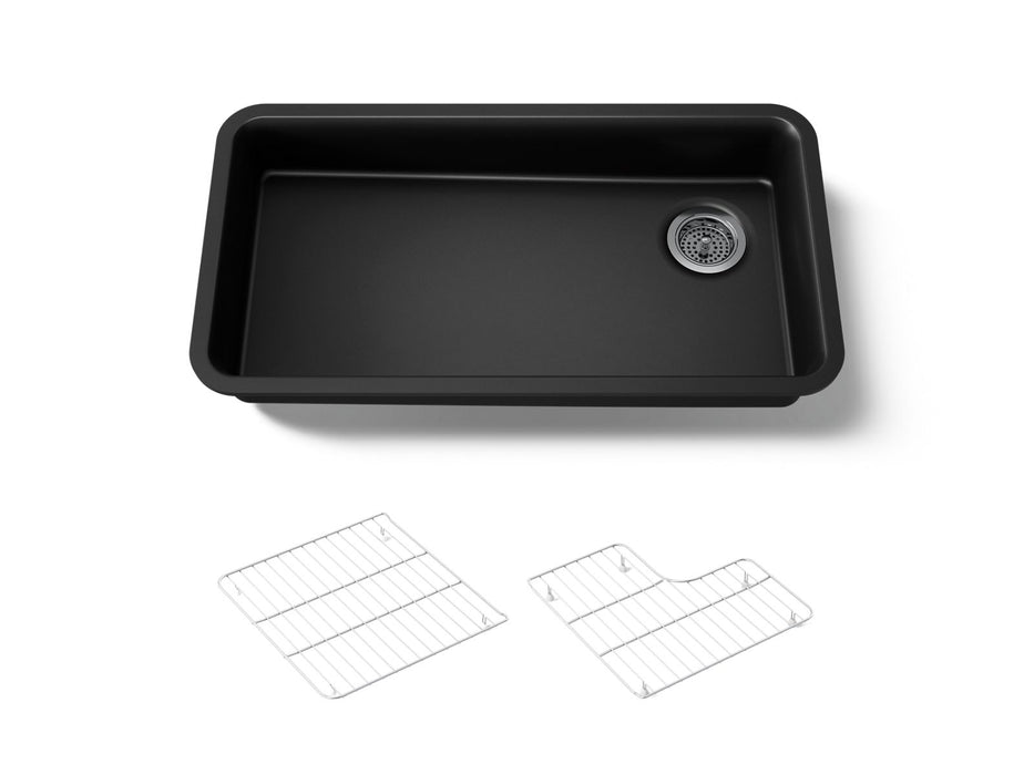KOHLER K-27785 Cairn 33" undermount single-bowl kitchen sink