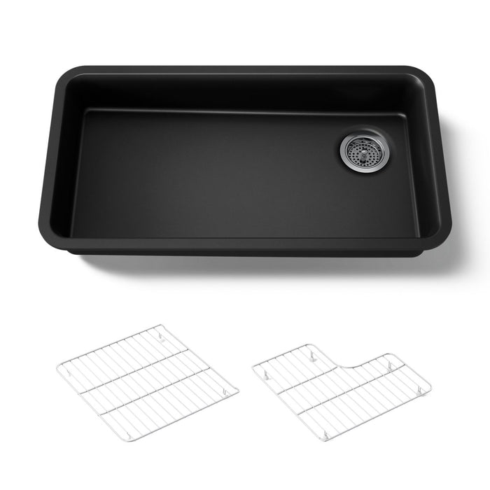 KOHLER K-27785 Cairn 33" undermount single-bowl kitchen sink