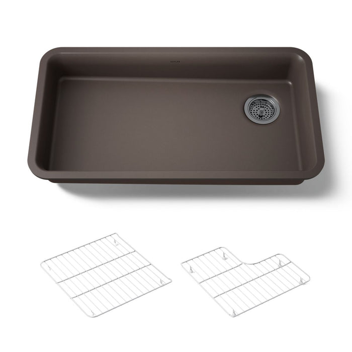 KOHLER K-27785 Cairn 33" undermount single-bowl kitchen sink