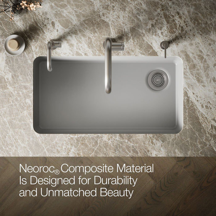 KOHLER K-27785 Cairn 33" undermount single-bowl kitchen sink