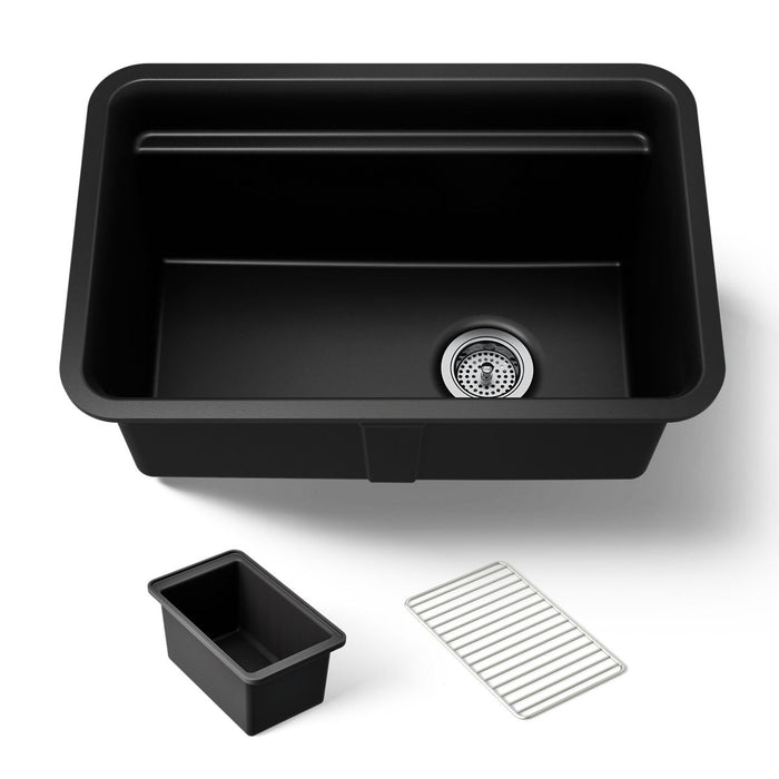 Kohler Cairn 27-1/2" undermount single-bowl utility sink