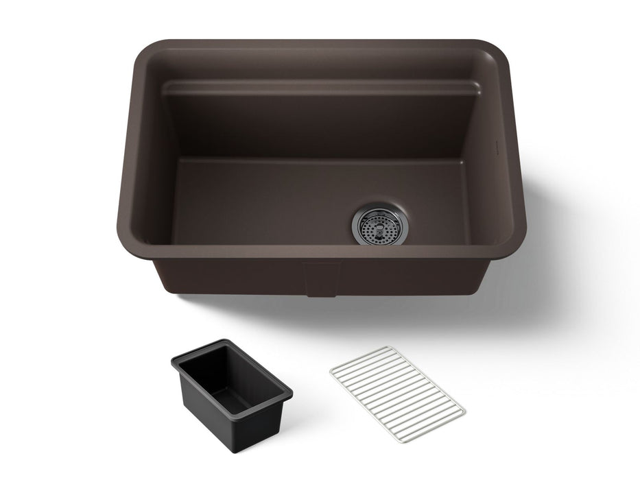 Kohler Cairn 27-1/2" undermount single-bowl utility sink