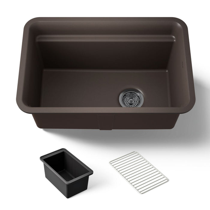 Kohler Cairn 27-1/2" undermount single-bowl utility sink