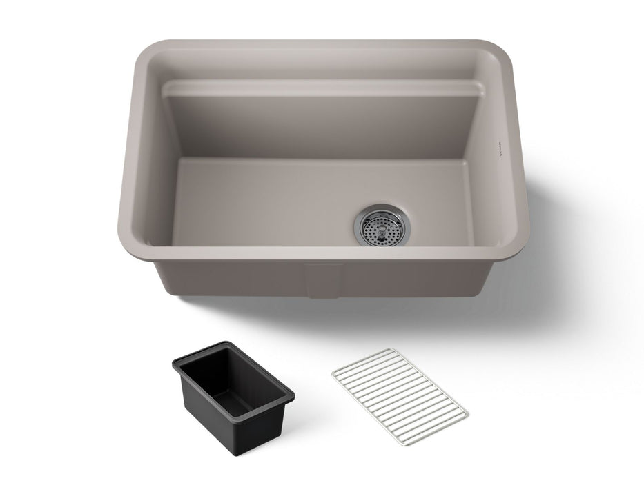 Kohler Cairn 27-1/2" undermount single-bowl utility sink