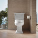 Up to 2 walls & multiple product categories visible, 1-point perspective