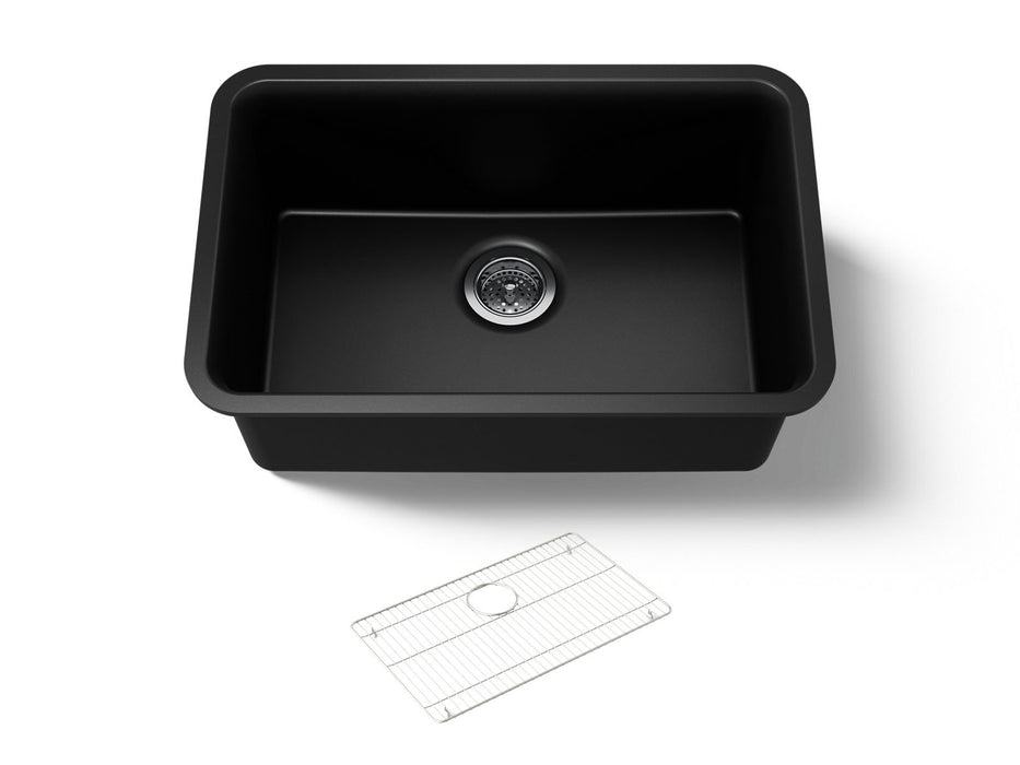 KOHLER Cairn 27-1/2" undermount single-bowl kitchen sink