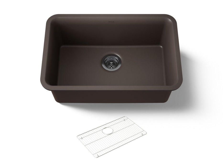 KOHLER Cairn 27-1/2" undermount single-bowl kitchen sink