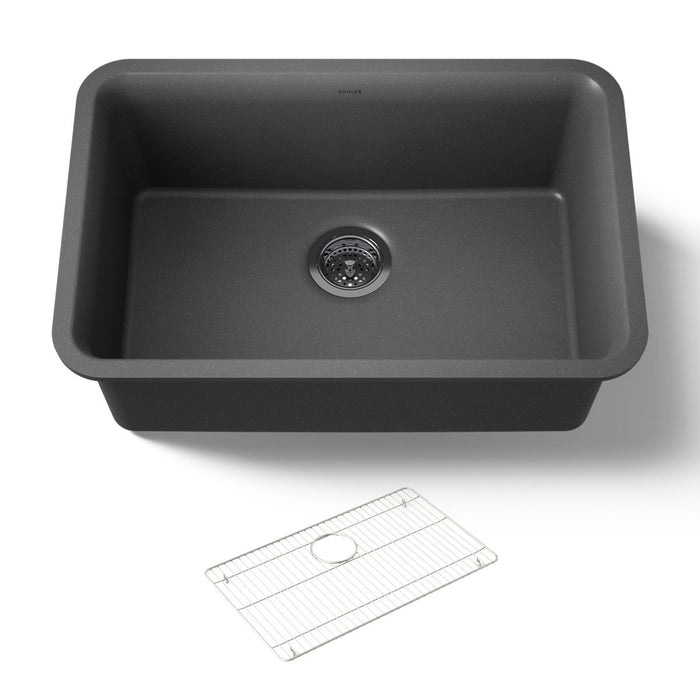 KOHLER K-28000 Cairn 27-1/2" undermount single-bowl kitchen sink