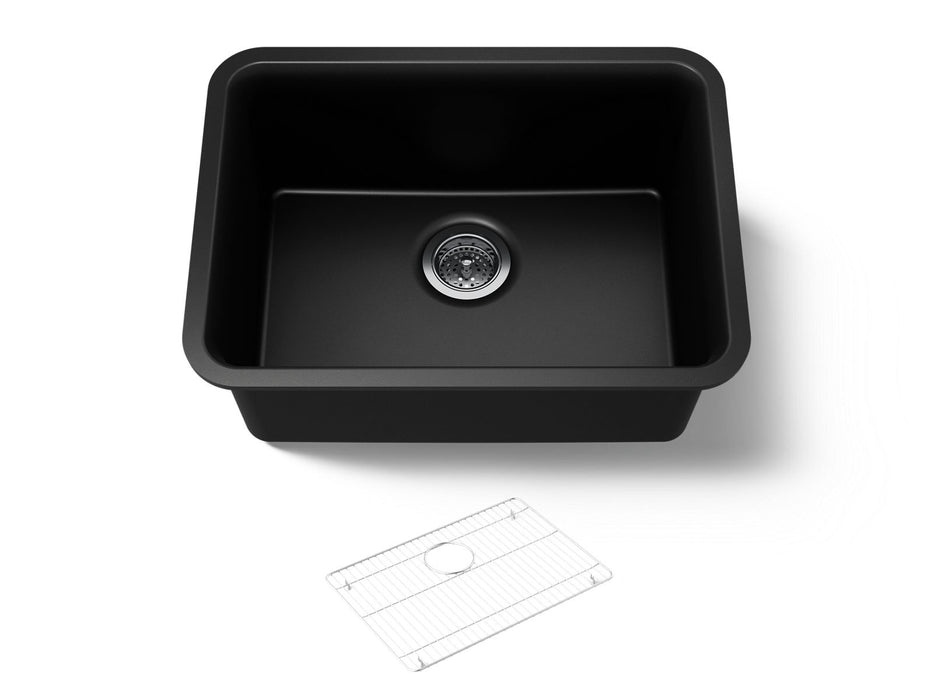 KOHLER Cairn 24-1/2" undermount single-bowl kitchen sink