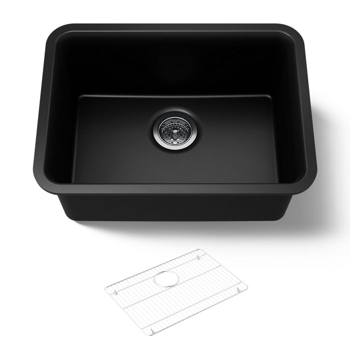 KOHLER Cairn 24-1/2" undermount single-bowl kitchen sink