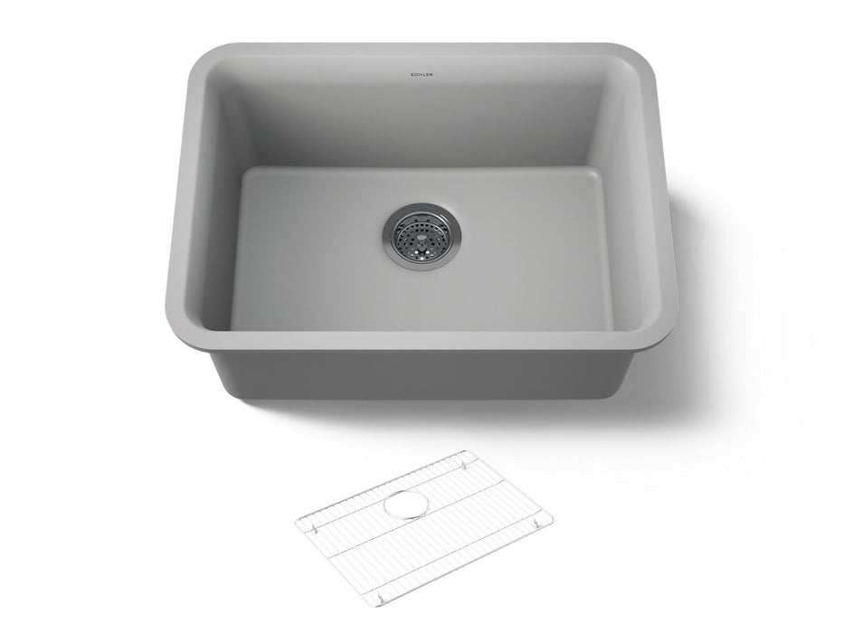 KOHLER Cairn 24-1/2" undermount single-bowl kitchen sink