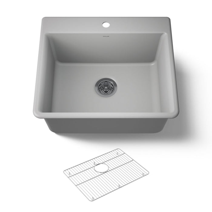 Kohler Kennon 25" top-/undermount single-bowl kitchen sink