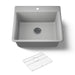 Kohler Kennon 25" top-/undermount single-bowl kitchen sink