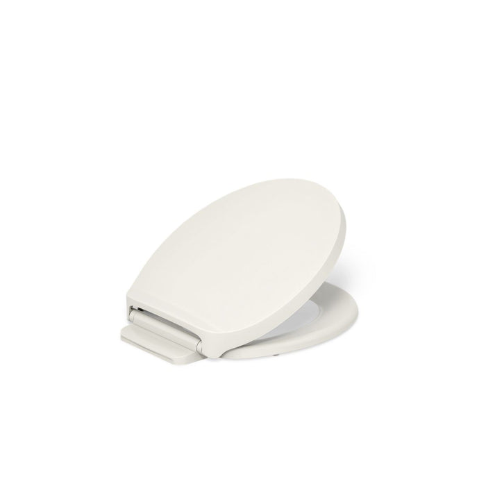KOHLER K-28005 Drift ReadyLatch Quiet-Close round-front toilet seat
