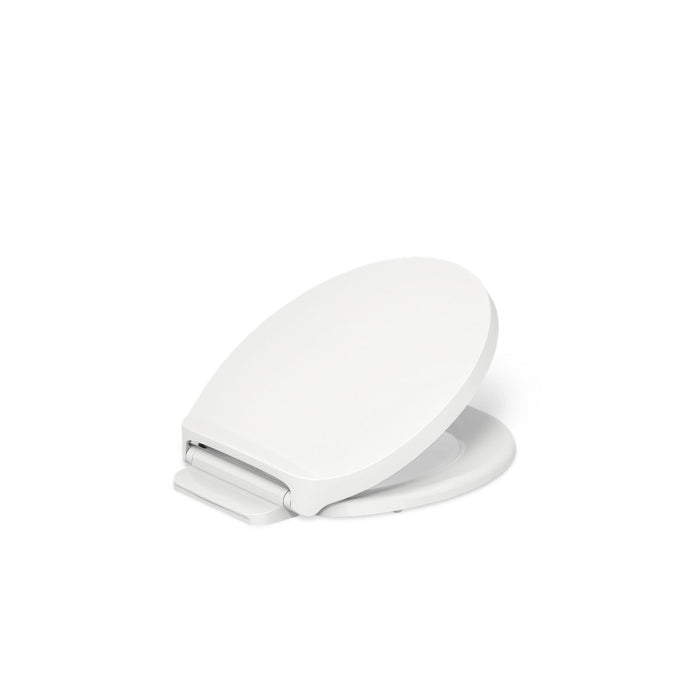 KOHLER K-28005 Drift ReadyLatch Quiet-Close round-front toilet seat