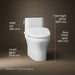 KOHLER K-28020-HC Spacity Hidden cord one-piece compact elongated toilet with skirted trapway, 1.28 gpf