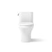 KOHLER K-28020 Spacity One-piece Compact Elongated Toilet with Skirted Trapway, 1.28 GPF