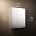 3/4 view of product with dimensions