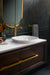 KOHLER K-28038-AUR Aureus 16-3/4" square vessel bathroom sink, no overflow