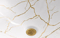 KOHLER K-28038-AUR Aureus 16-3/4" square vessel bathroom sink, no overflow