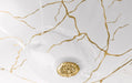 KOHLER K-28039-AUR Aureus 16-3/4" round vessel bathroom sink, no overflow