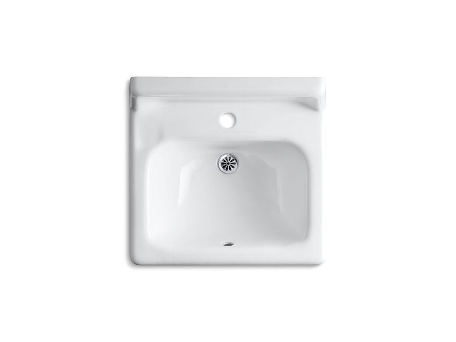 KOHLER K-2805 Hudson 19" Rectangular Wall-mount Bathroom Sink