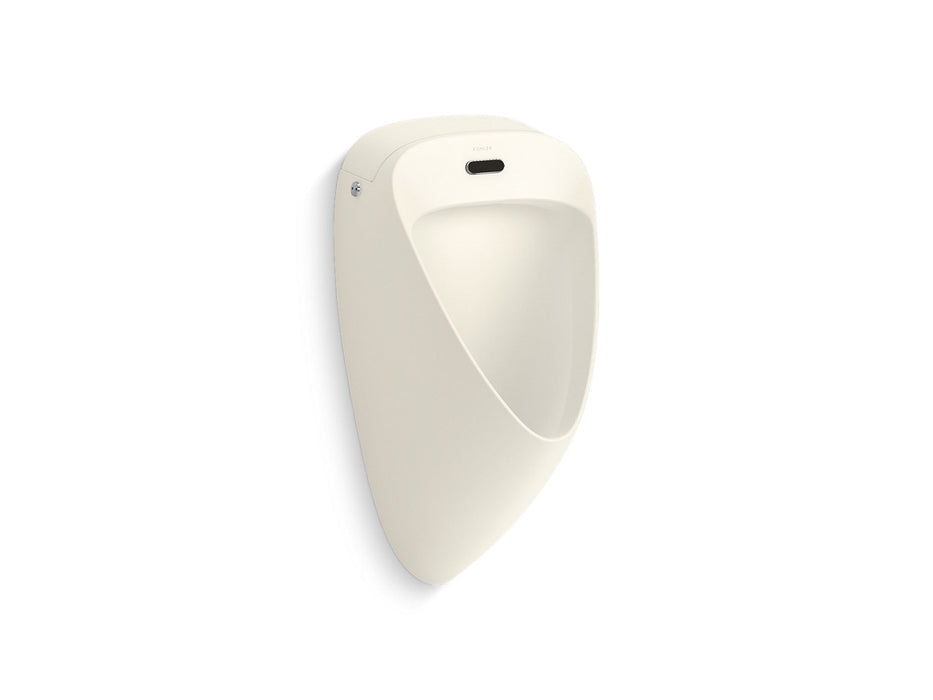 KOHLER K-28082-1DC Tend Washout half-stall 0.125 gpf touchless urinal, rear spud