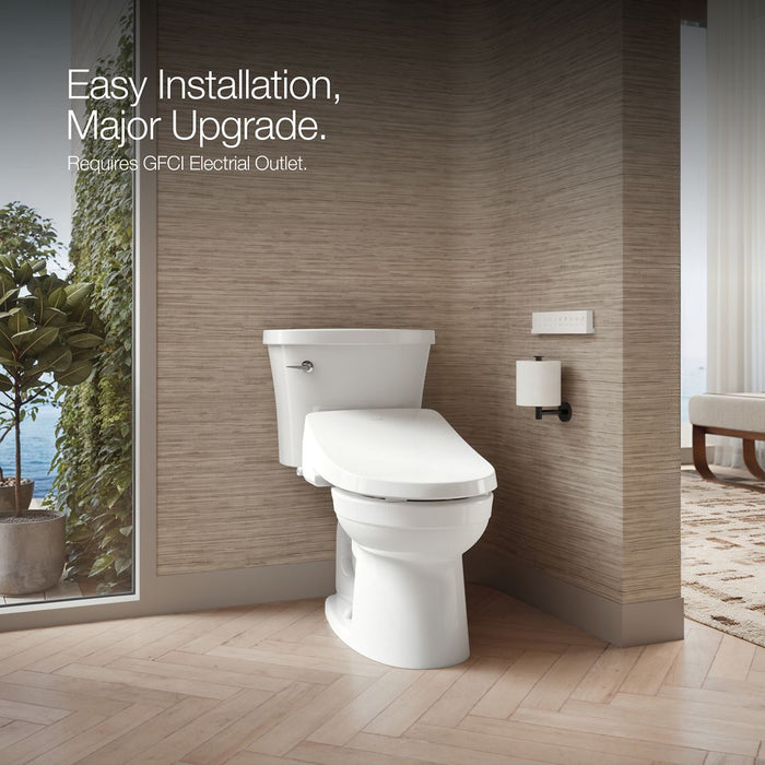 KOHLER K-28118 C3 Round-front bidet toilet seat with remote control