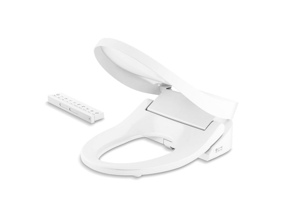 KOHLER K-28119 PureWash Elongated Bidet Toilet Seat with Remote Control