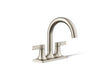 Kohler Venza Centerset bathroom sink faucet, 1.0 gpm