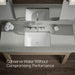Kohler Venza Widespread bathroom sink faucet, 1.2 gpm