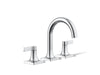 Kohler Venza Widespread bathroom sink faucet, 1.0 gpm
