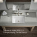 Kohler Venza Widespread bathroom sink faucet, 1.0 gpm