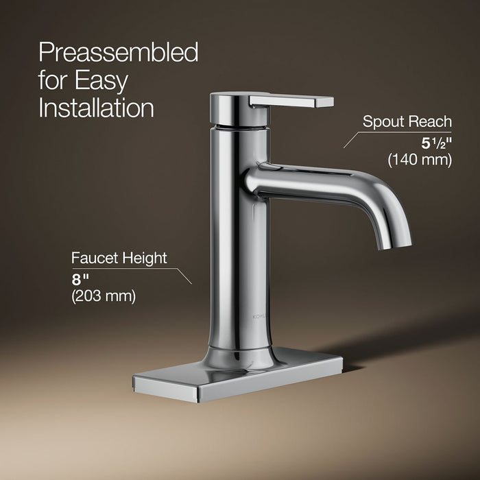 Kohler Venza Single-handle bathroom sink faucet, 1.2 gpm
