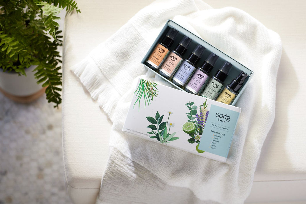 KOHLER K-28151-B6 Sprig Body & Linen Mist Essentials Pack