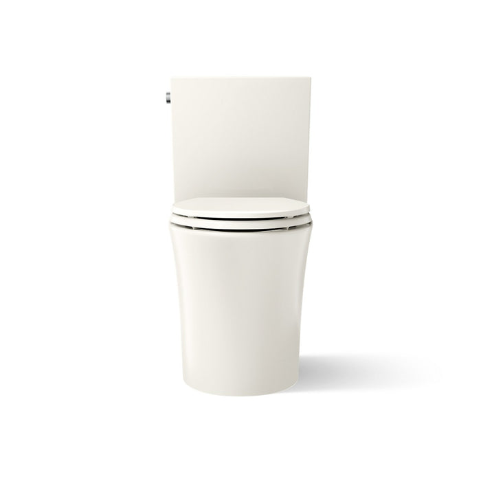 KOHLER K-28161 Veil Two-piece elongated toilet with skirted trapway, 1.28 gpf