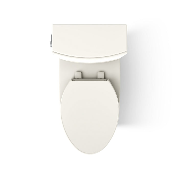 KOHLER K-28161 Veil Two-piece elongated toilet with skirted trapway, 1.28 gpf