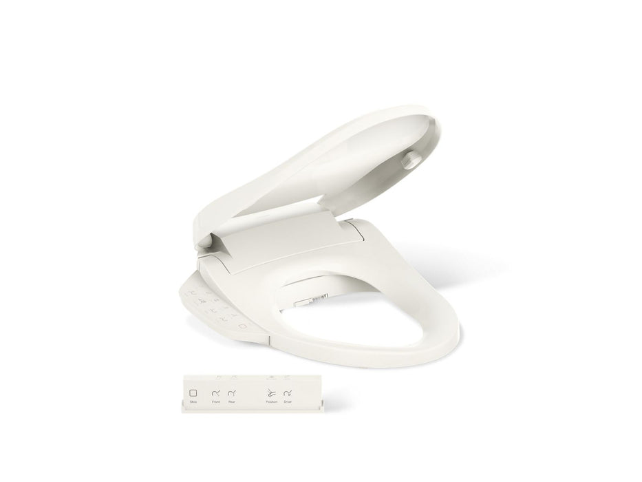 Kohler PureWash Elongated bidet toilet seat with remote control
