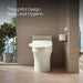 Kohler PureWash Elongated bidet toilet seat with remote control